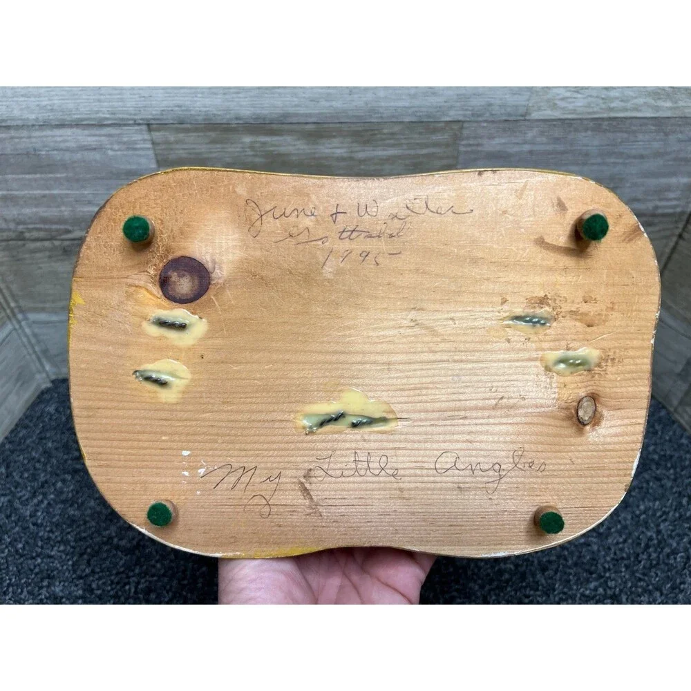 Folk Art Primitive Hand Carved 